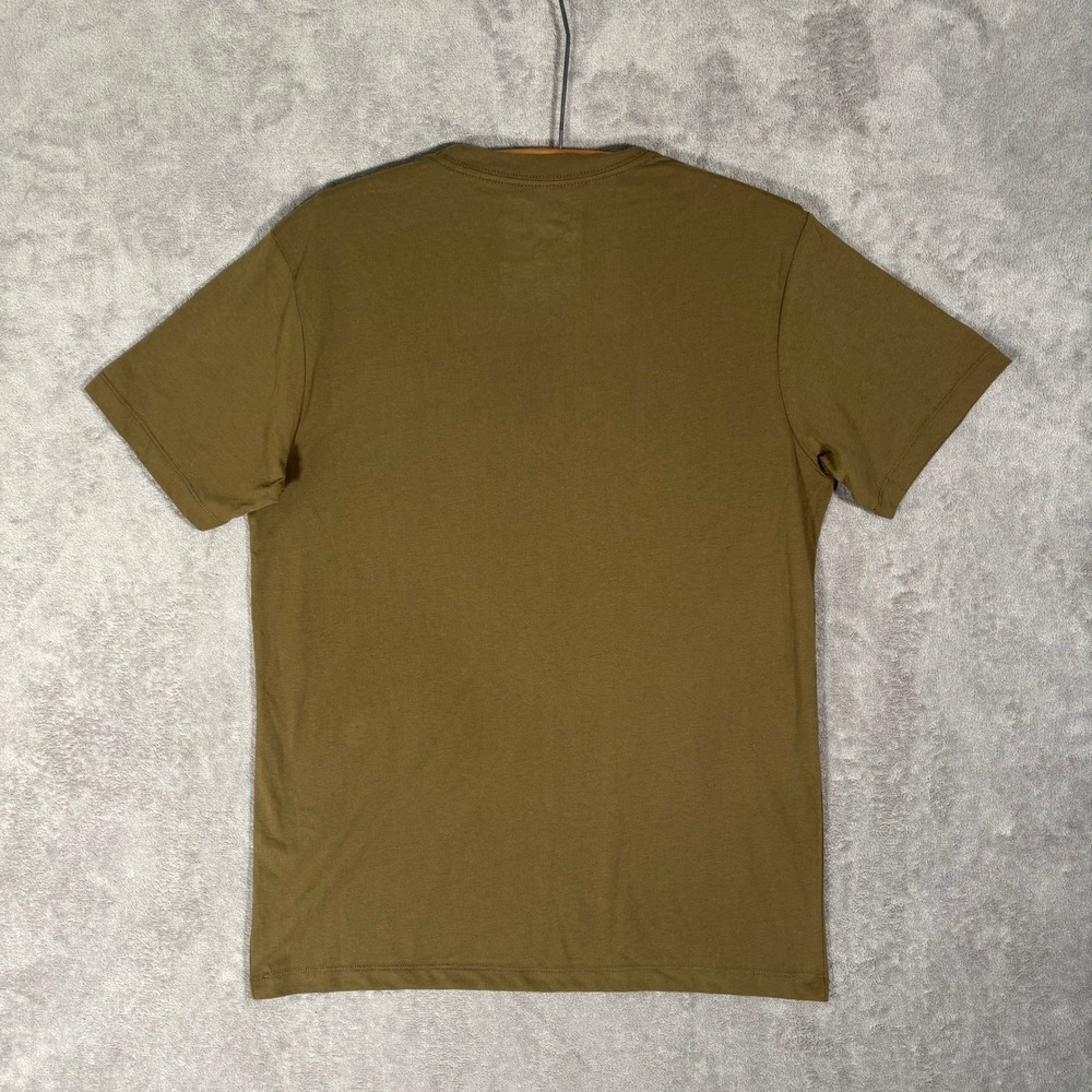 West Coast Choppers Mens Large Olive Green Graphic T-Shirt Cobra Iron Cross Y2K - Picture 2 of 9